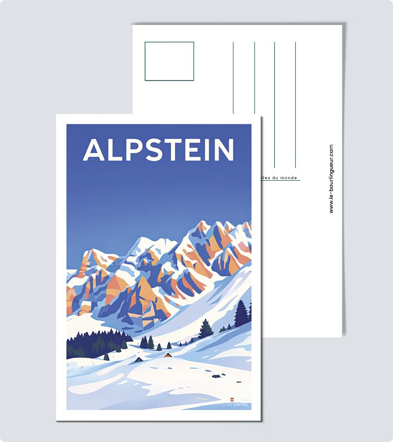 Carte Postale Alpstein Vintage
