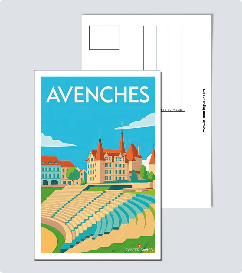 Carte Postale Avenches