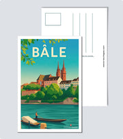 Carte Postale ville de Bâle