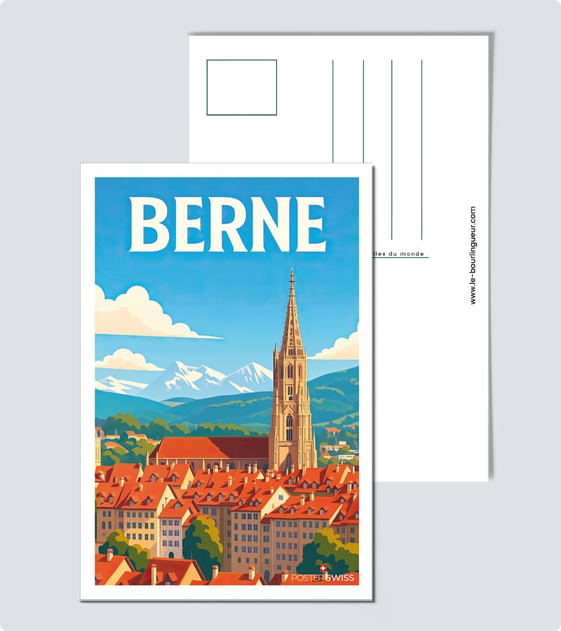 Carte Postale Ville de Berne