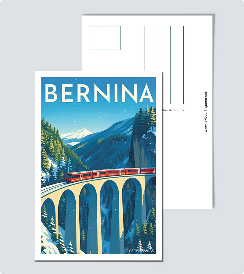 Carte Postale Bermina