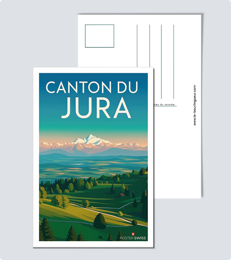Carte Postale Canton du Jura