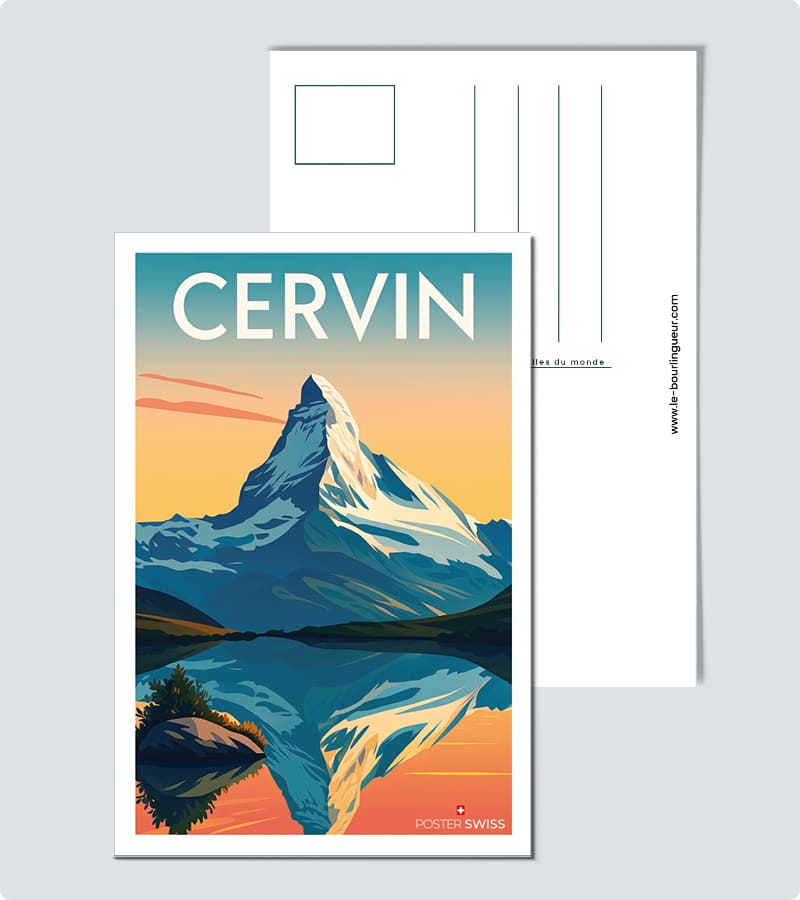 Carte Postale Cervin