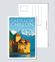 Carte Postale Château de Chillon