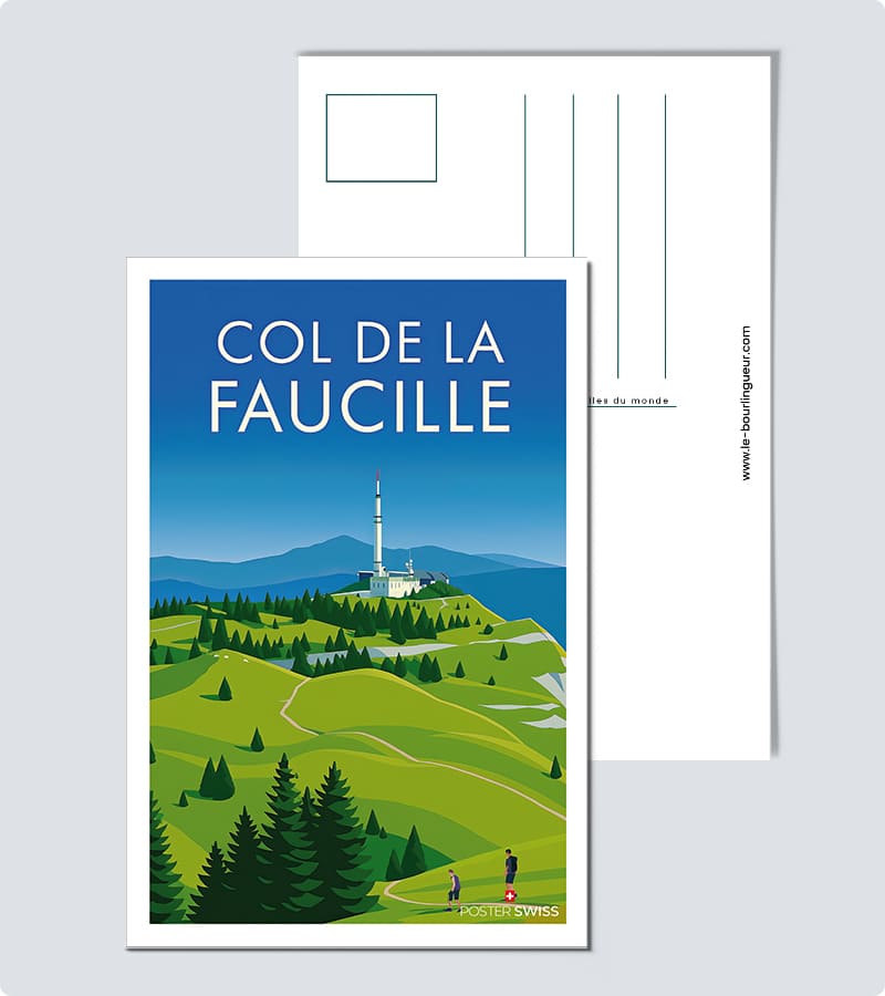 Carte Postale Col de la Faucille