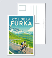 Carte Postale Col de la Furka