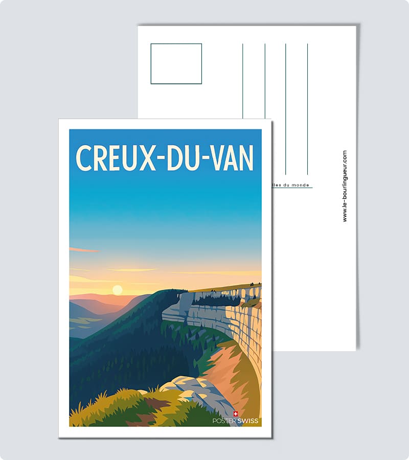 Carte Postale Creux du Van