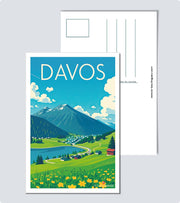 Carte Postale Davos