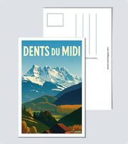 Carte Postale Dents du Midi