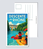 Carte Postale Descente du Rhône
