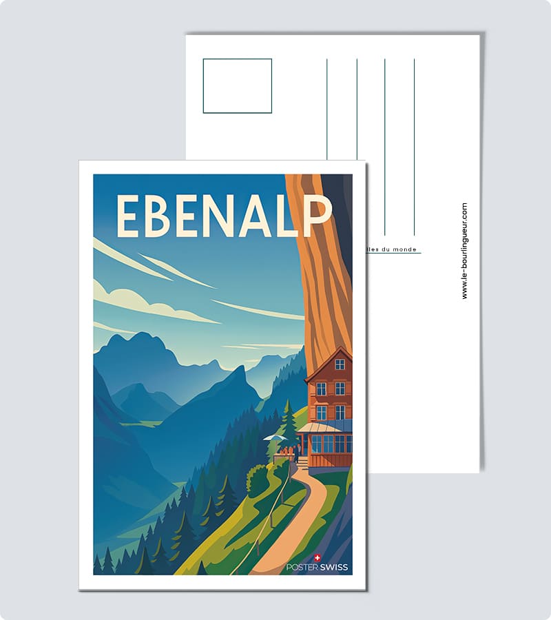 Carte Postale Ebenalp