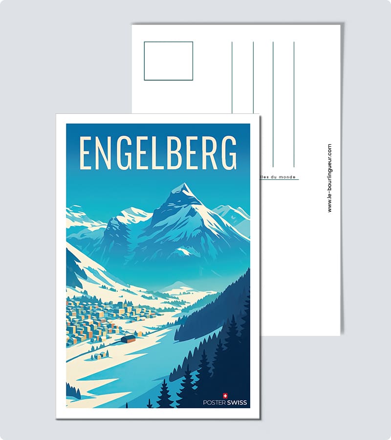 Carte Postale Engelberg