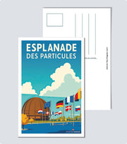 Carte Postale Esplanade des Particules