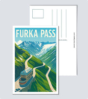 Carte Postale Furka Pass