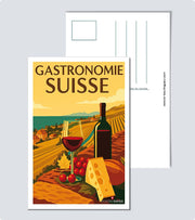 Carte Postale Gastronomie Suisse