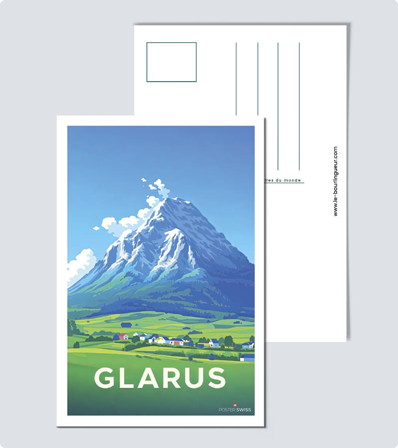 Carte Postale Glarus