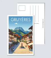 Carte Postale Gruyère