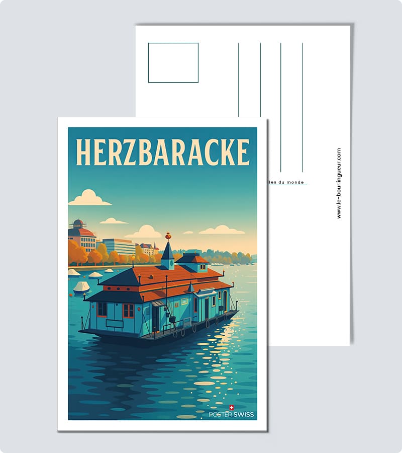 Carte Postale Herzbaracke