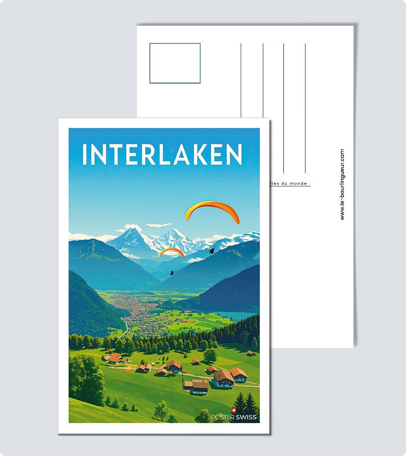 Carte Postale Interlaken