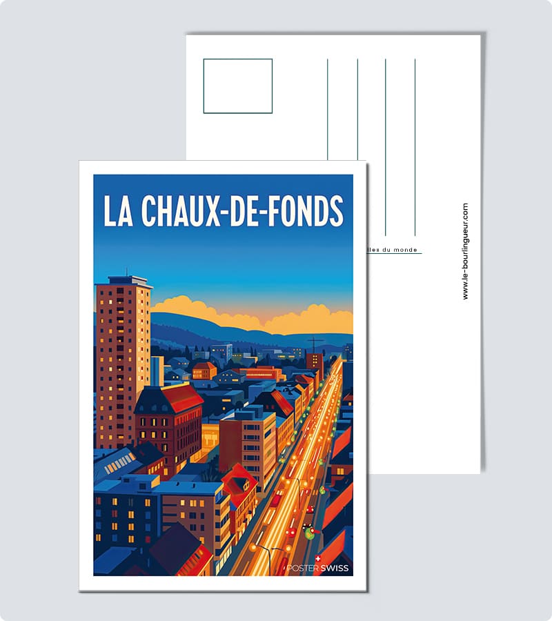 Carte Postale La Chaux de Fonds