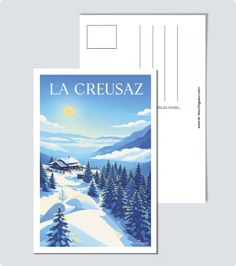 Carte Postale La Creusaz