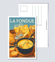 Carte Postale La Fondue