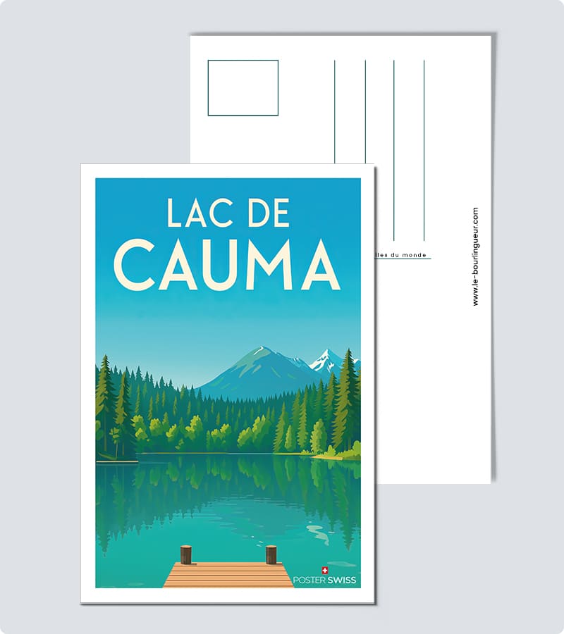 Carte Postale Lac de Cauma