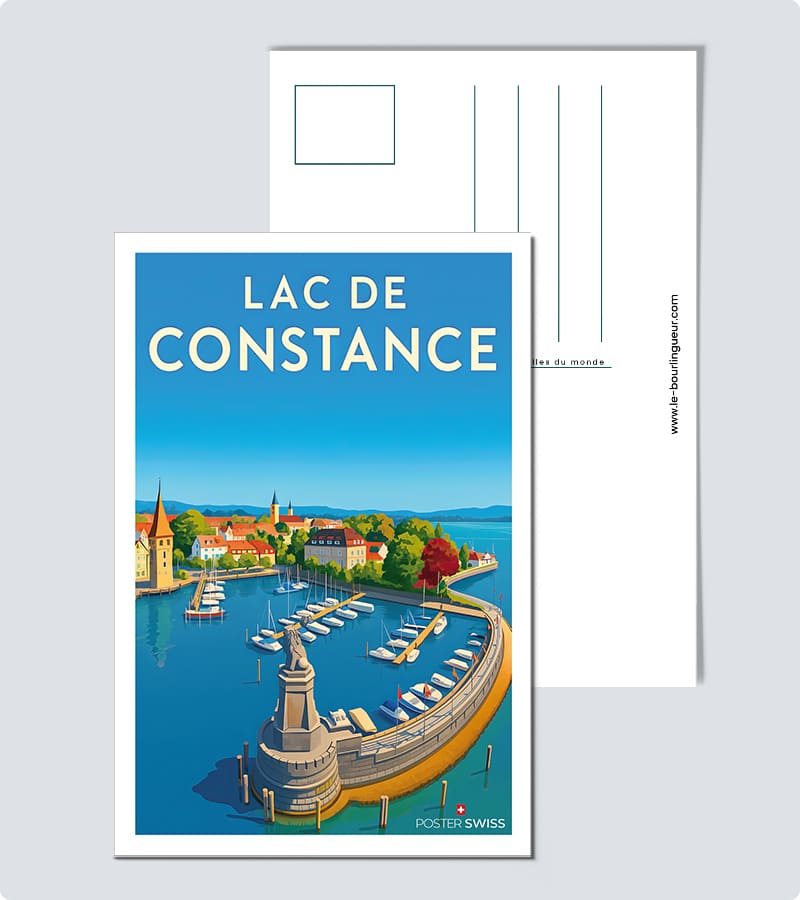 Carte Postale Lac de Constance