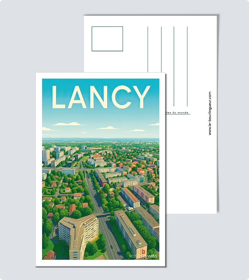 Carte Postale Lancy