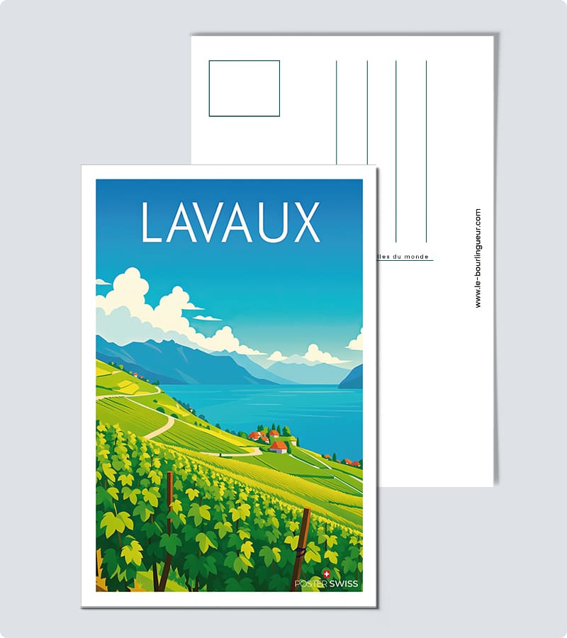 Carte Postale Lavaux