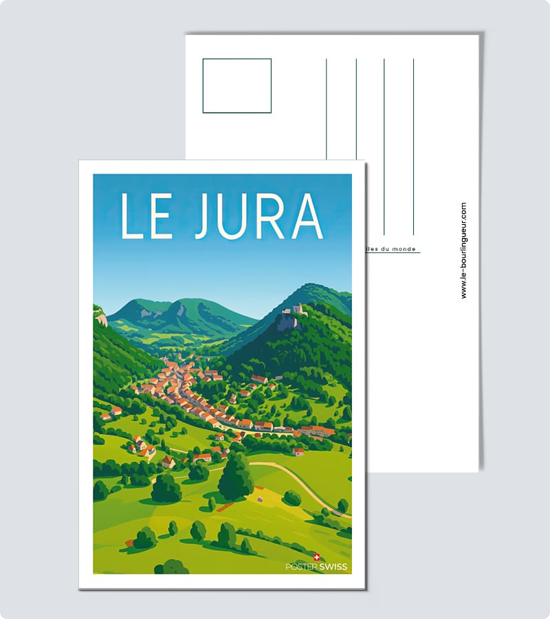 Carte Postale Le Jura