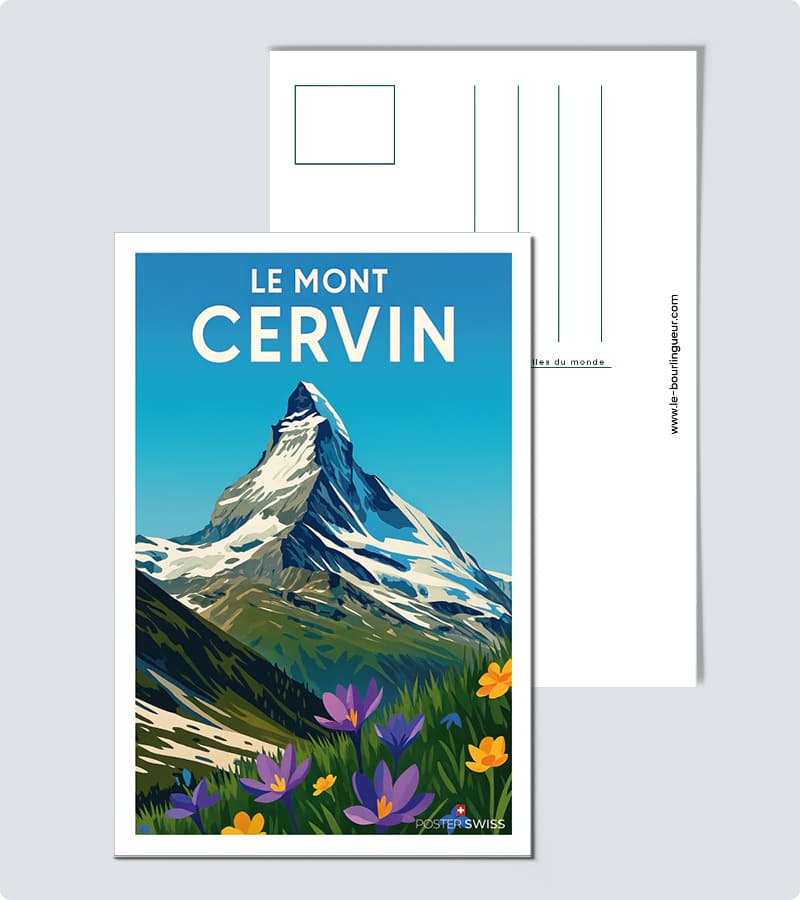 Carte Postale Le Mont Cervin