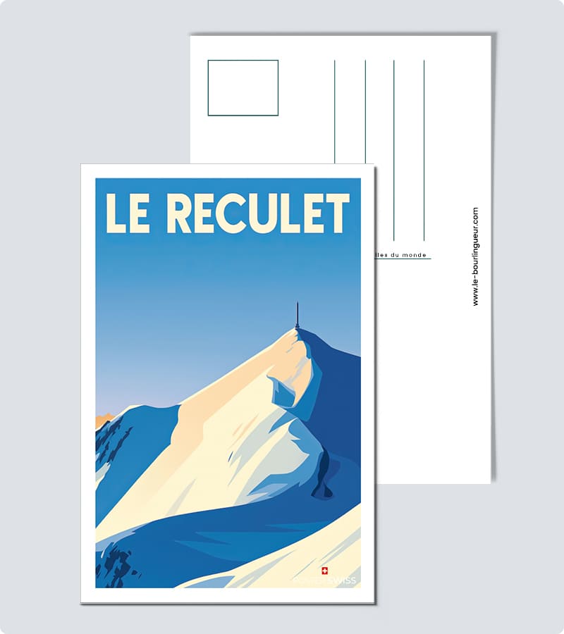 Carte Postale Montagne Le Reculet