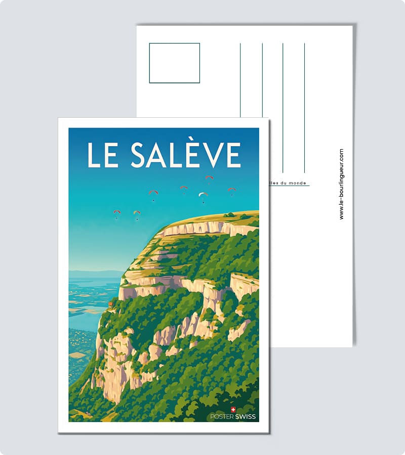Carte Postale Le Salève