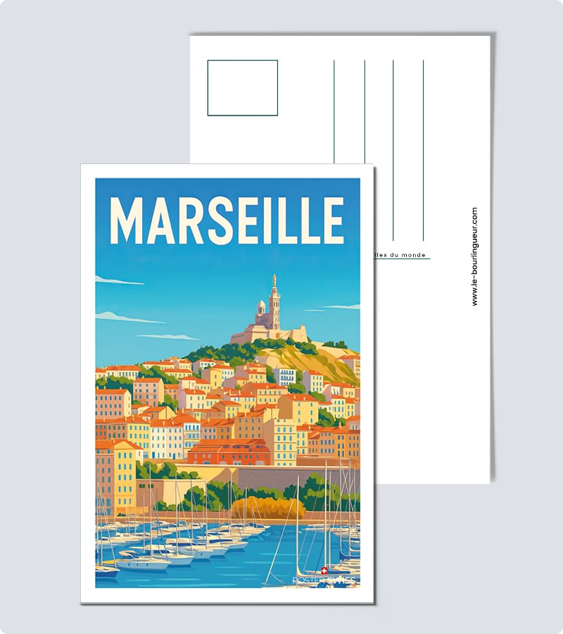 Carte Postale Marseille