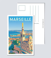 Carte Postale Vintage Marseille