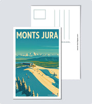 Carte Postale Monts Jura
