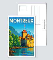 Carte Postale Château Montreux