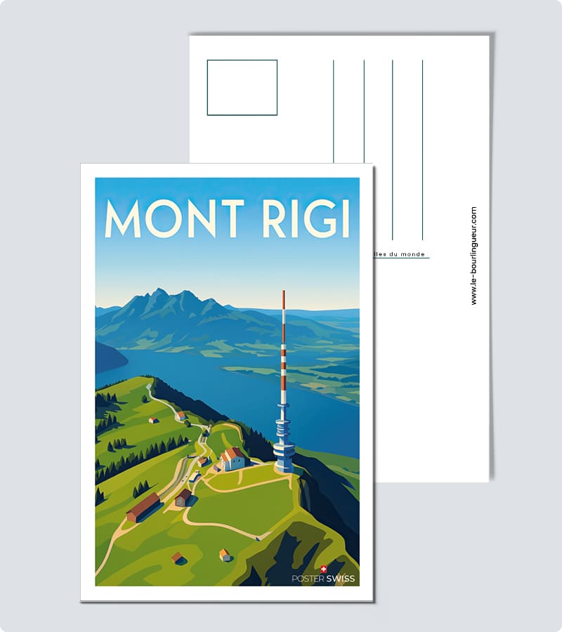 Carte Postale Mont Rigi