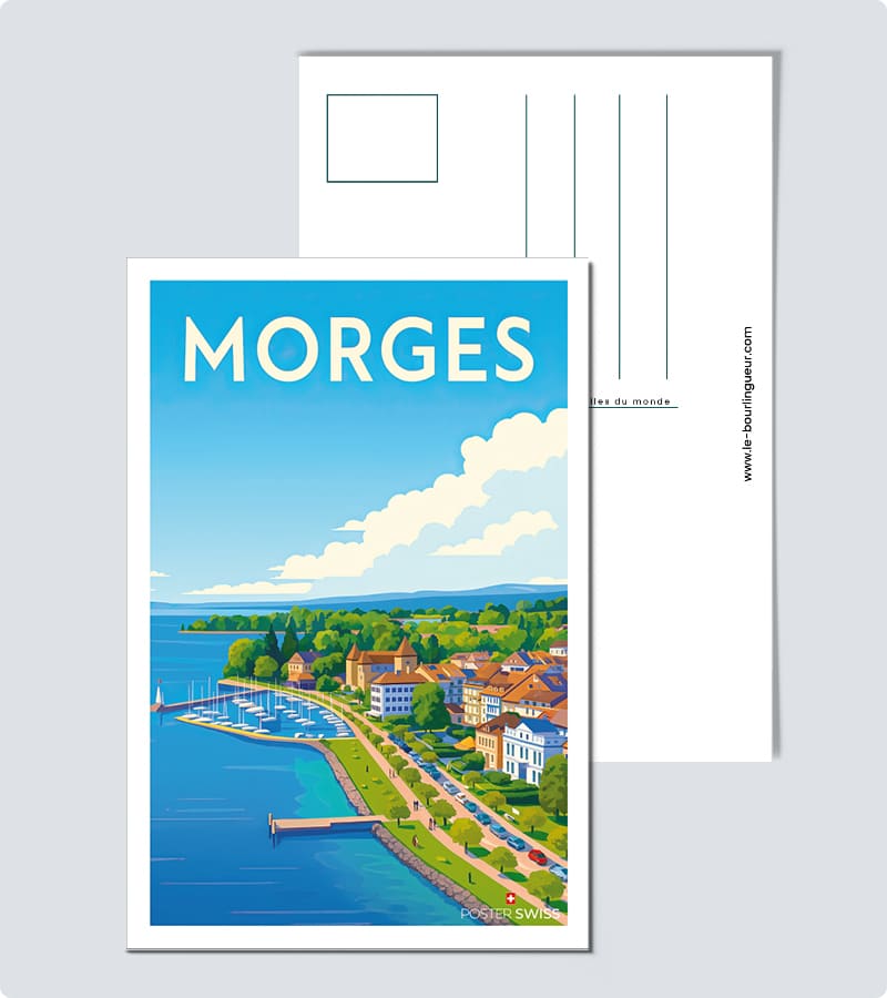 Carte Postale Morges