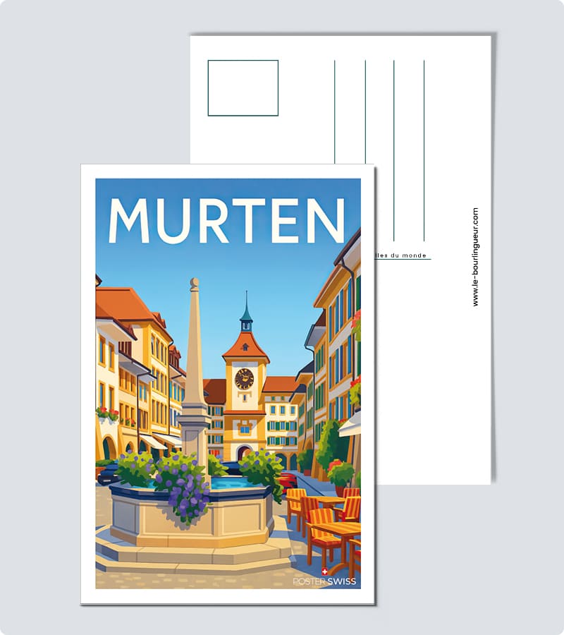 Carte Postale Murten