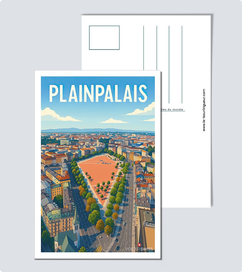 Carte Postale Plainpalais