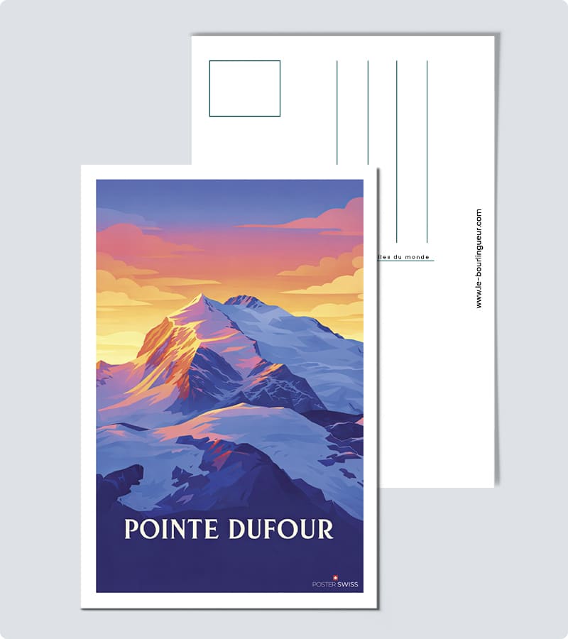 Carte Postale Pointe Dufour