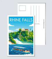 Carte Postale Rhine Falls