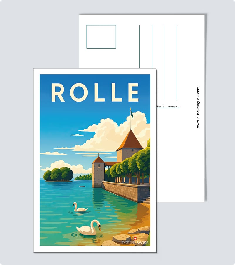 Carte Postale Rolle