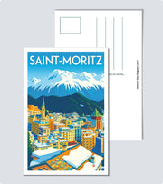 Carte Postale Saint Moritz