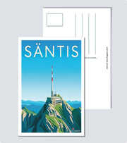 Carte Postale Santis