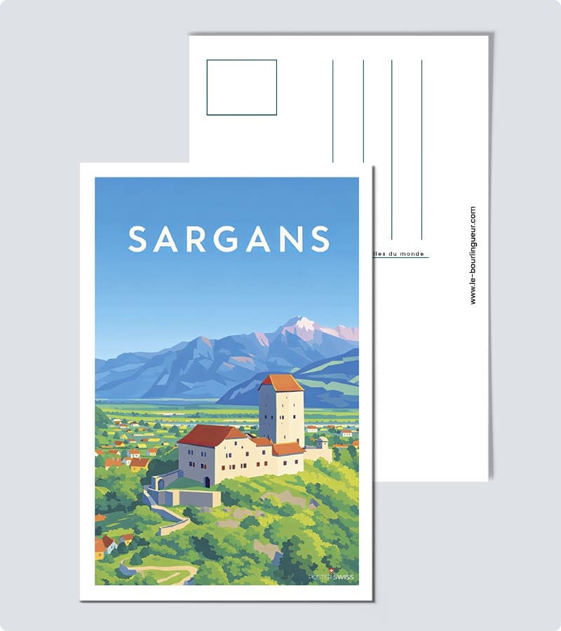 Carte Postale Sargans