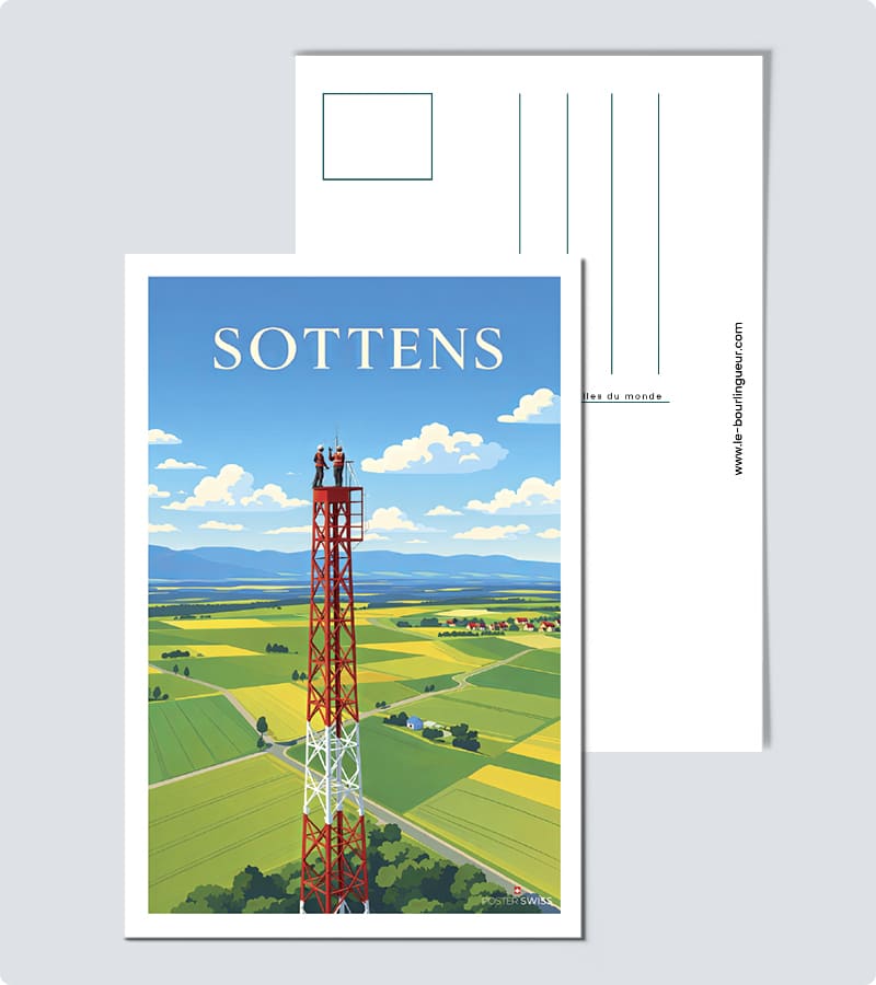 Carte Postale Sottens