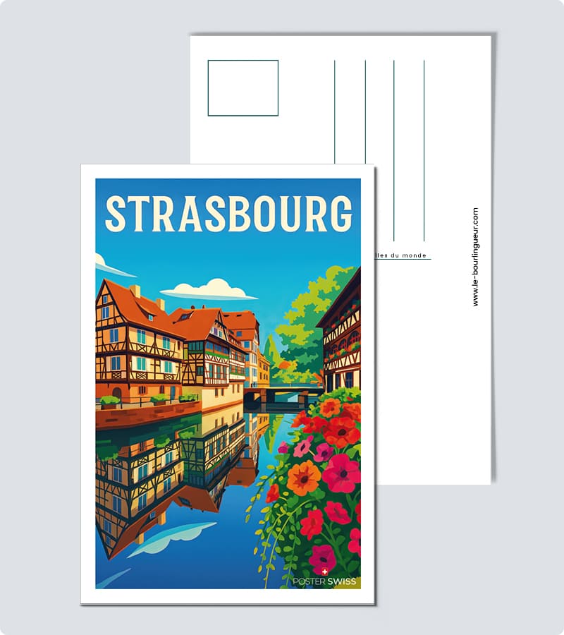Carte Postale Strasbourg